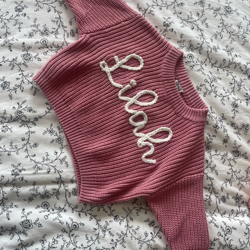 0-3 Month Knit Sweater - Lilah